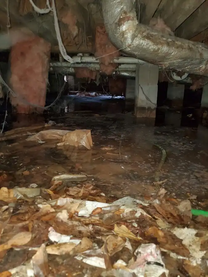 Crawl space flood assessment for Leak Detection & Repair in South Portland